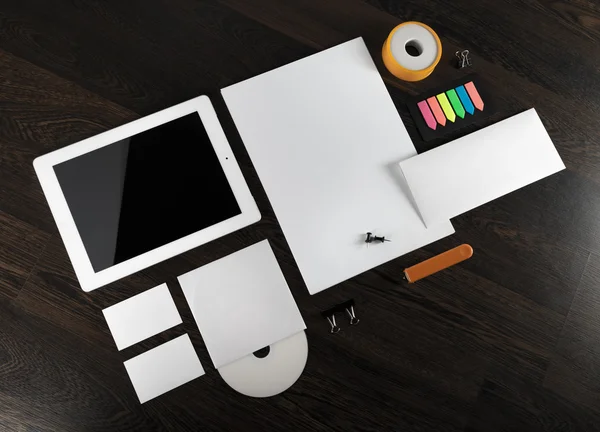 Mockup kimlik marka için