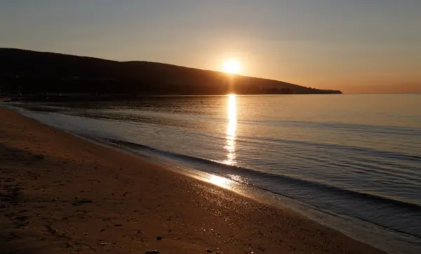 Alba sul mare — Foto Stock