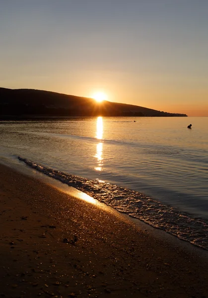 Sonnenaufgang über dem Meer — Stockfoto