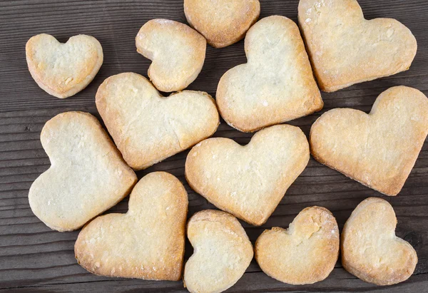 Heart shaped cookies — Stock Photo, Image