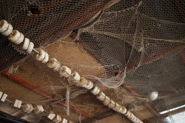 Rede de pesca velha — Fotografia de Stock