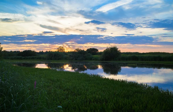 Sunset landscape — Stock Photo, Image