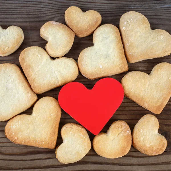 Cookies hearts — Stock Photo, Image