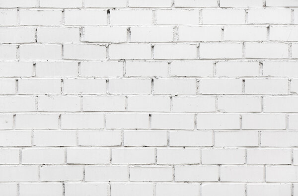 White brick wall