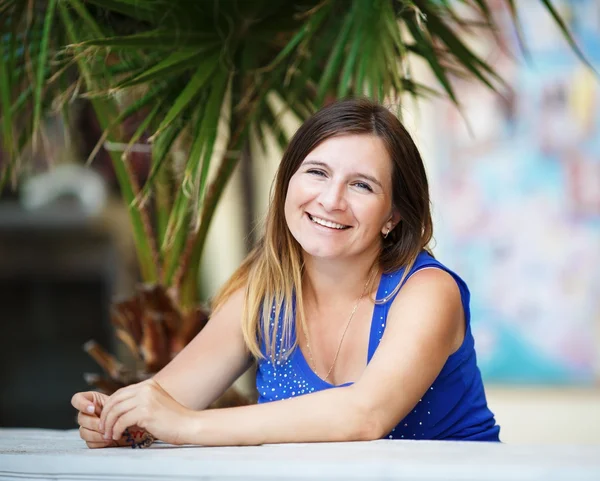 Smiling woman — Stock Photo, Image