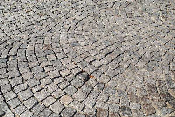 Pavimento de Cobblestone — Fotografia de Stock