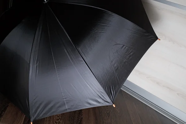 Svart paraply — Stockfoto