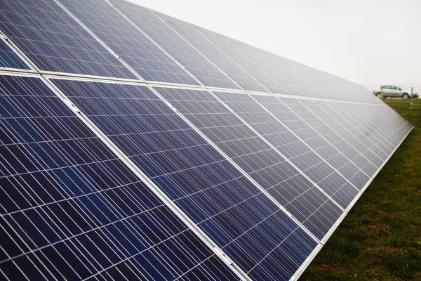 Fotovoltaik Güneş Çiftliği — Stok fotoğraf