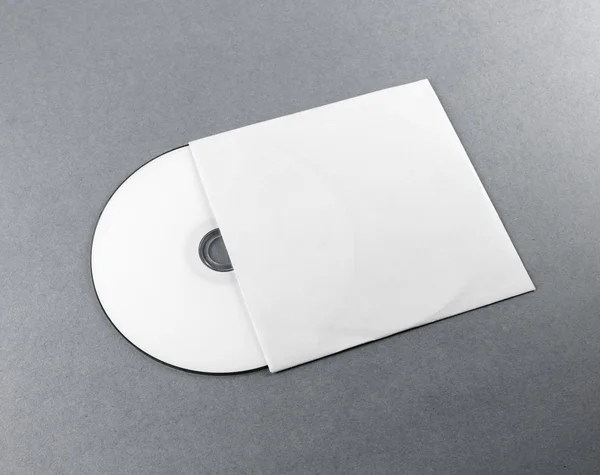 Disco compacto en blanco — Foto de Stock