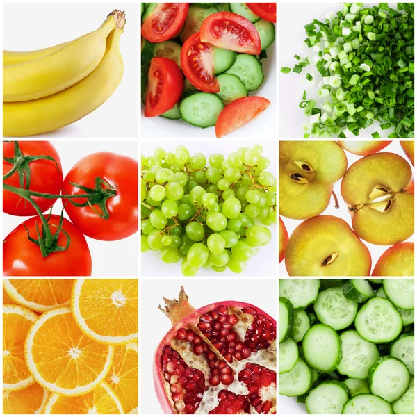 Fruits and vegetables — Stock Photo, Image