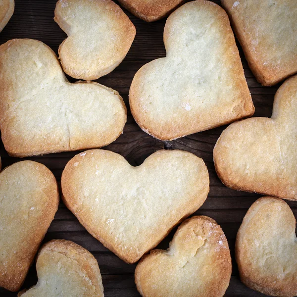 Heart shaped cookies — Stock Photo, Image