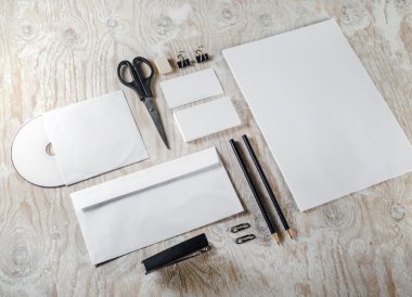 Mockup kimlik marka için