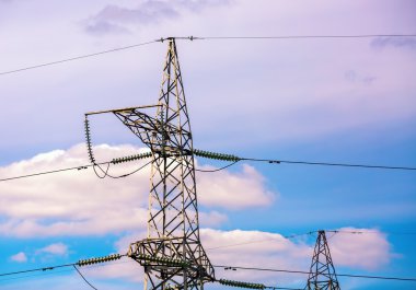 yüksek gerilim kule.