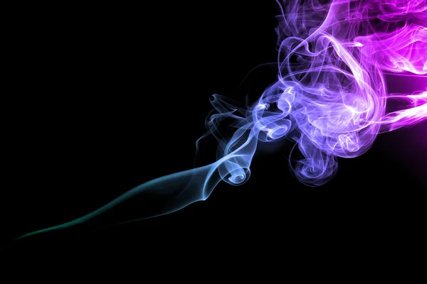 Streszczenie fioletowy dym — Zdjęcie stockowe