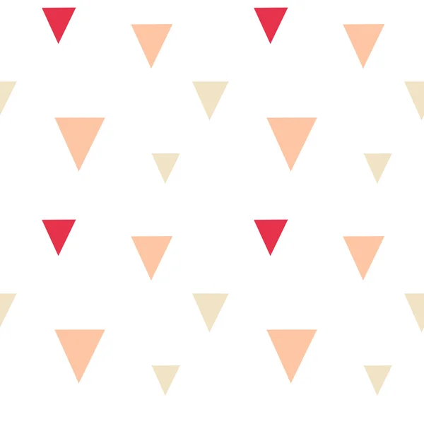 Astratto senza soluzione di continuità modello vettoriale sfondo illustrazione con triangoli — Vettoriale Stock