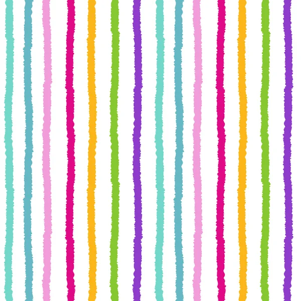 Rayures arc-en-ciel colorées motif vectoriel sans couture illustration de fond — Image vectorielle