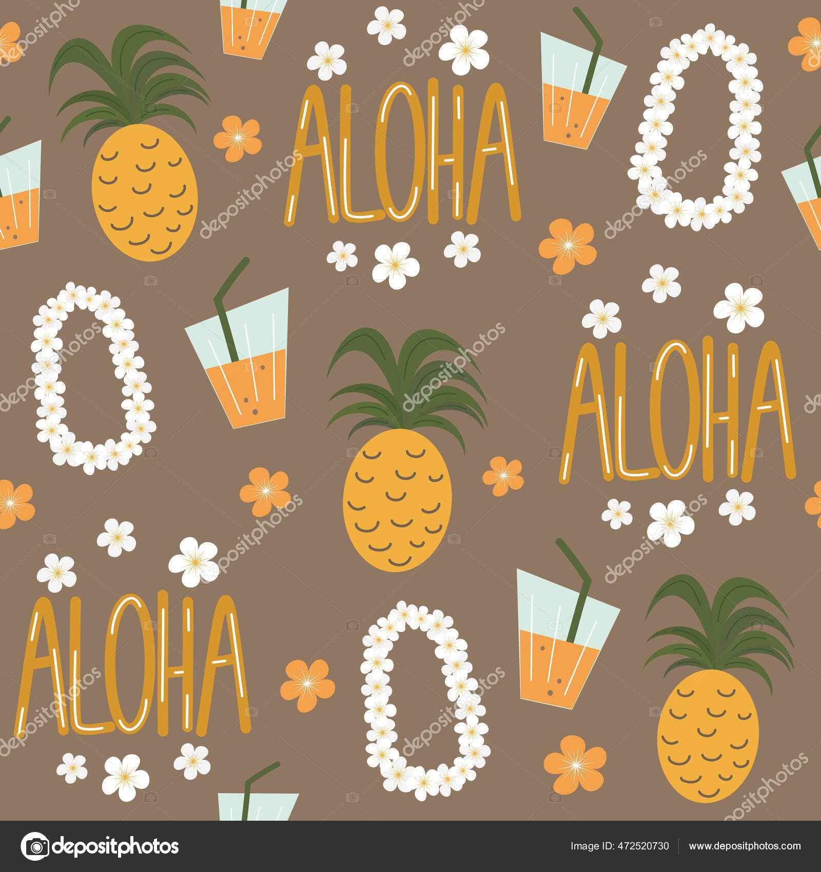 Cartoon hawaiian flowers Vector Art Stock Images | Depositphotos Cartoon hawaiian flowers Vector Art Stock Images | Depositphotos