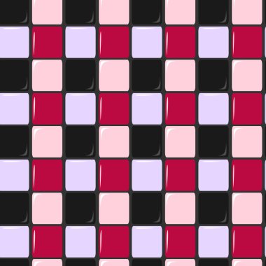 sorunsuz vektör desen doku renkli kare