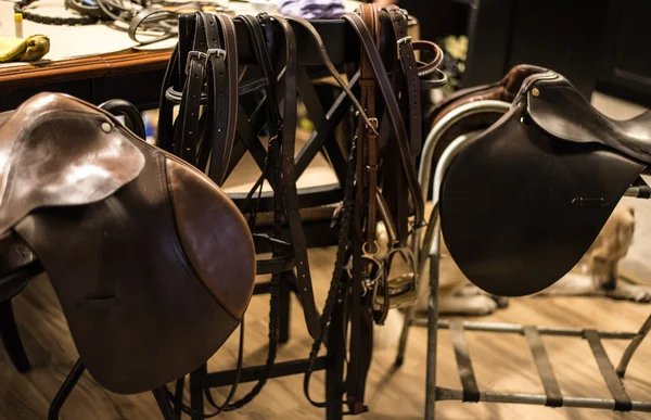 馬の鞍とタック — ストック写真