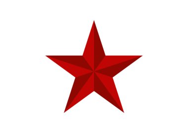 Gri Çizgili Sarı Beyaz Yıldız Simgesi Simetrik Parça Tasarımı. Beyaz üzerine izole edilmiş sarı beyaz yıldız. Sarı Beyaz Yıldız simgesi