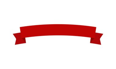 Sarı Kurdeleli Bayrak Eğri Dekoratif Etiketi Beyaz Arkaplanda Katlanmış Sonu Var. Sarı kurdele beyaz arkaplanda izole edildi