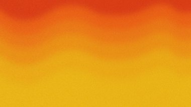 Soyut Turuncu Arkaplan. Sunset Isı Gradyanı. Dalgalı Kırmızı 'dan Sarı Geçiş' e, Pürüzsüz Soyut Sıcak Akış ile. Teknoloji tasarımı, duvar kağıdı, poster, kapak, broşür, afiş, web sitesi, broşür