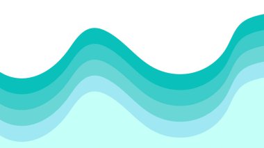 Teal ve mavi iş dalgası masaüstü duvar kağıdı. Teal Mavi Dalga Katmanları. Beyaz Arkaplanda Eğri Şekiller Olan Soyut Gradyan Akışı