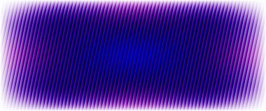 Ağ eğimli, soyut mavi, pembe kurdeleli cam zemin. Merkezi parıltı ve optik derinlik illüzyonuyla soyut çapraz çizgi gradyanı