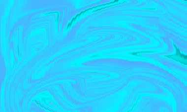 Yumuşak Aqua Cyan Soyut Sıvı Girdap Arkaplanı Düz Mermer Akış Dokusuyla