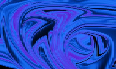 Elektrik Mor Soyut Sıvı Girdap Arkaplanı Dinamik Mermer Akımı