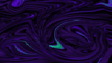 Koyu Mor Menekşe Soyut Sıvı Girdap Arkaplanı Derin Geleceğe Akımlı Mermer Akımı