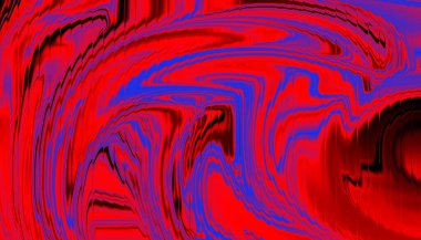 Kırmızı ve mavi soyut sıvı girdap arkaplan dinamik hareket ve modern kontrast