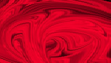 Tek renkli kırmızı soyut girdap arkaplan düz akışkan hareket ve kopyalama alanı