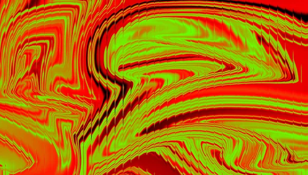 Neon kırmızısı, yeşil, soyut sıvı, psikedelik hareketli girdap arkaplan