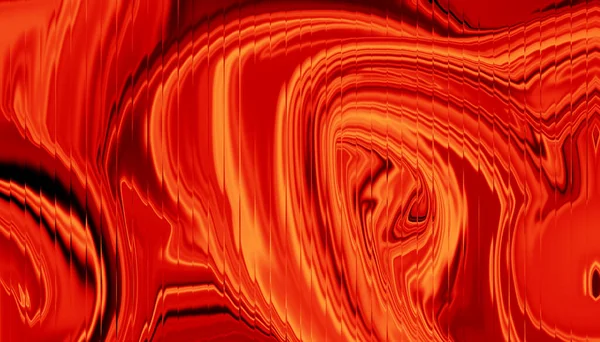 Sıcak kırmızı turuncu soyut sıvı kıvrımlı arka plan yumuşak hareket ve akışkan doku