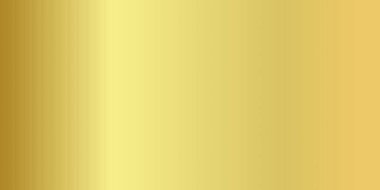 Açık altın ve yumuşak sarı eğimli arkaplan pürüzsüz metalik parlaklık ve temiz kopyalama alanı