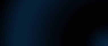 Pürüzsüz Görüntü ve Yumuşak Işık ile soyut Koyu Mavi Gradyan Arkaplan. Soyut Gradyan Rengi, Retro Film Grainy Blur Şablon, Poster, Kapak, Sancak Tasarımı