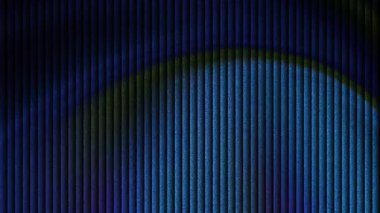 Fütürist cam soyut 4k video arkaplan deseni soyut koyu mavi dalga dikey tırtıklı çizgiler ışık ve gölge dijital sanat arkaplan ses dokusu