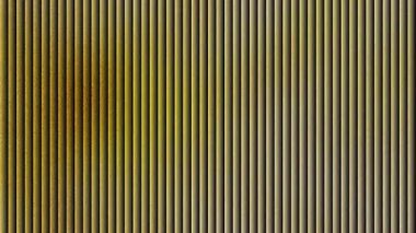 Modern Dijital Arkaplan için Soyut Altın Kabartmalı Cam Gradyan Dikey Çizgiler, Sıcak Metalik Akışkan Doku Döngüsü Animasyonu