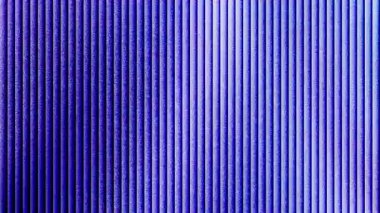 Modern Dijital Arkaplan için Soyut Beyaz Mavi Kaburgalı Cam Gradyan Dikey Çizgiler, Temiz Asgari Akışkan Doku Döngüsü Animasyonu