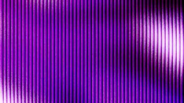 Modern Dijital Arkaplan için Soyut Beyaz Mavi Kaburgalı Cam Gradyan Dikey Çizgiler, Temiz Asgari Akışkan Doku Döngüsü Animasyonu