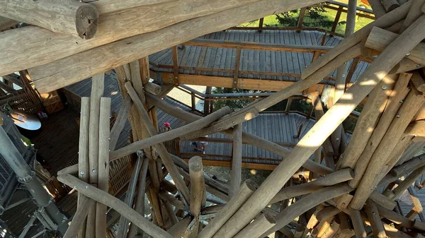 Krynica Zdrj Voivodia Polônia Menor Polônia Setembro 2020 Torre Vigia — Fotografia de Stock