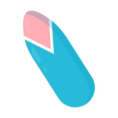 Düz mavi renkli sörf tahtası