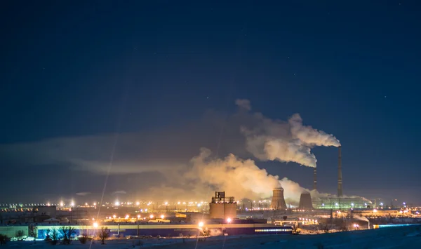 Roślina termoelektrycznych — Zdjęcie stockowe