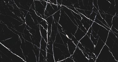 Arkaplan için siyah mermer doğal desen, soyut doğal mermer siyah ve beyaz