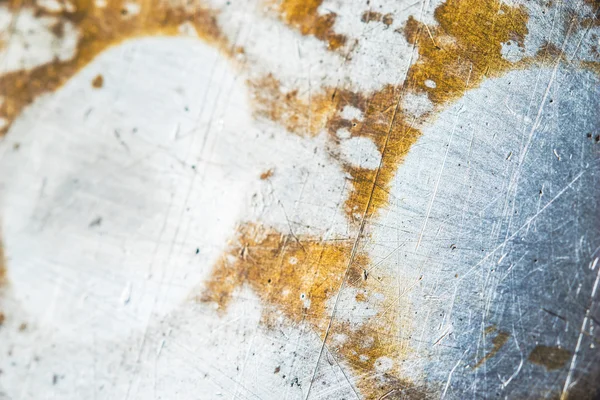 Металлический фон из желтого металла — стоковое фото