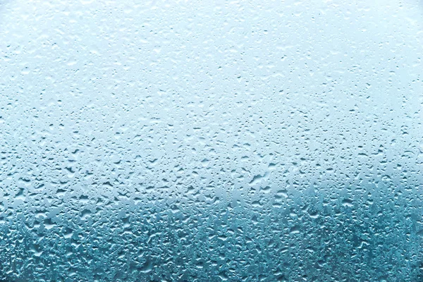 Glass with drops background — Stock Photo, Image