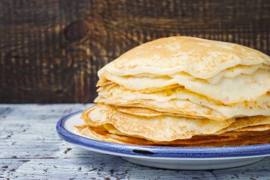 Seramik tabak sıcak krep