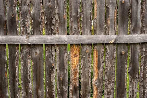 Vieux fond de clôture en bois — Photo