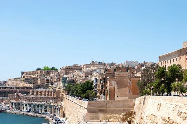 Vista de Valletta, Malta horizontal — Fotografia de Stock